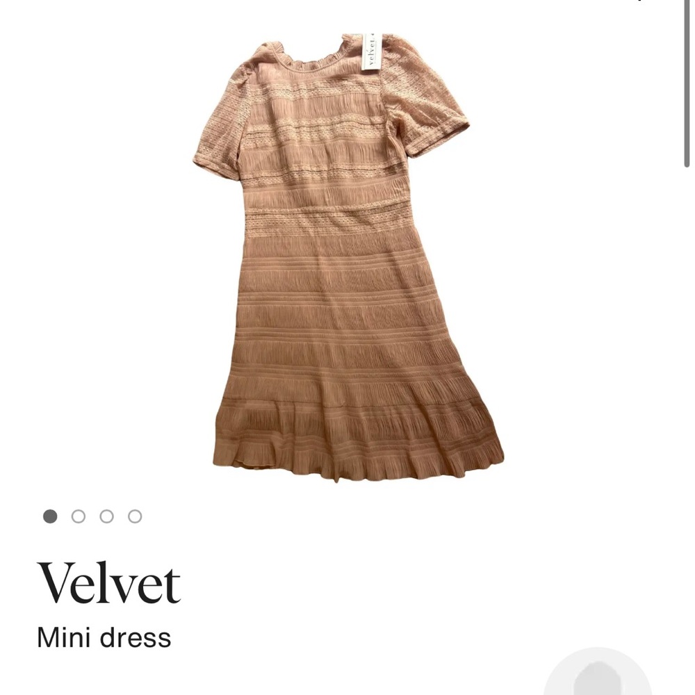 Velvet by Graham & Spencer Blush Midi Dress